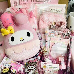 My Melody Squishmallow Stationery Bundle Lot